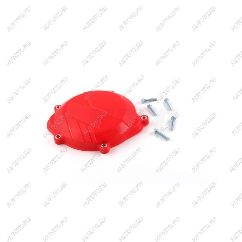2 559 р. Защита крышки сцепл. пластиковая SM-PARTS Honda CRF450R 09-16 красная  010263-917-9119  с доставкой в г. Воронеж