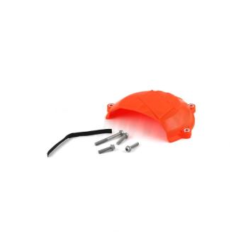 Защита крышки сцепл. пластиковая SM-PARTS KTM 450SXFXCF 16-17, 450500EXCF 2017 оранжевая  010263-926-7897