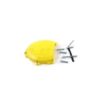 Защита крышки сцепл. пластиковая SM-PARTS Suzuki RMZ250 07-17 желтая  010263-925-6866