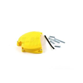 Защита крышки сцепл. пластиковая SM-PARTS Suzuki RMZ450 11-17 желтая  010263-925-4884