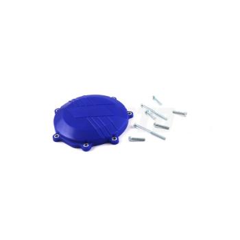 Защита крышки сцепл. пластиковая SM-PARTS Yamaha YZ450F 14-17, WR450F 2016 синяя  010263-923-2011