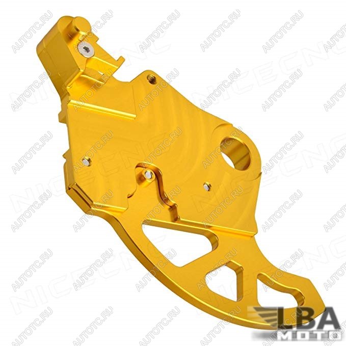 7 449 р. Защита заднего тормозного диска CNC для Suzuki RMZ250 10-16, RMZ450 08-16  пм-00017021  с доставкой в г. Воронеж