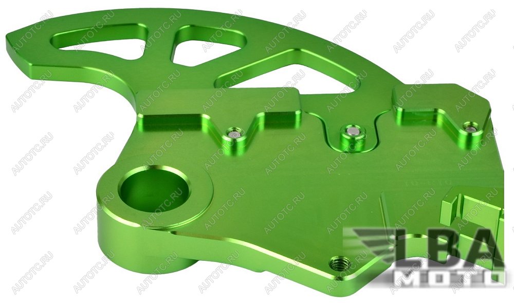 7 549 р. Защита заднего тормозного диска и суппорта CNC для Kawasaki KLX450R 08-10, KX250F 04-16  пм-00017051  с доставкой в г. Воронеж