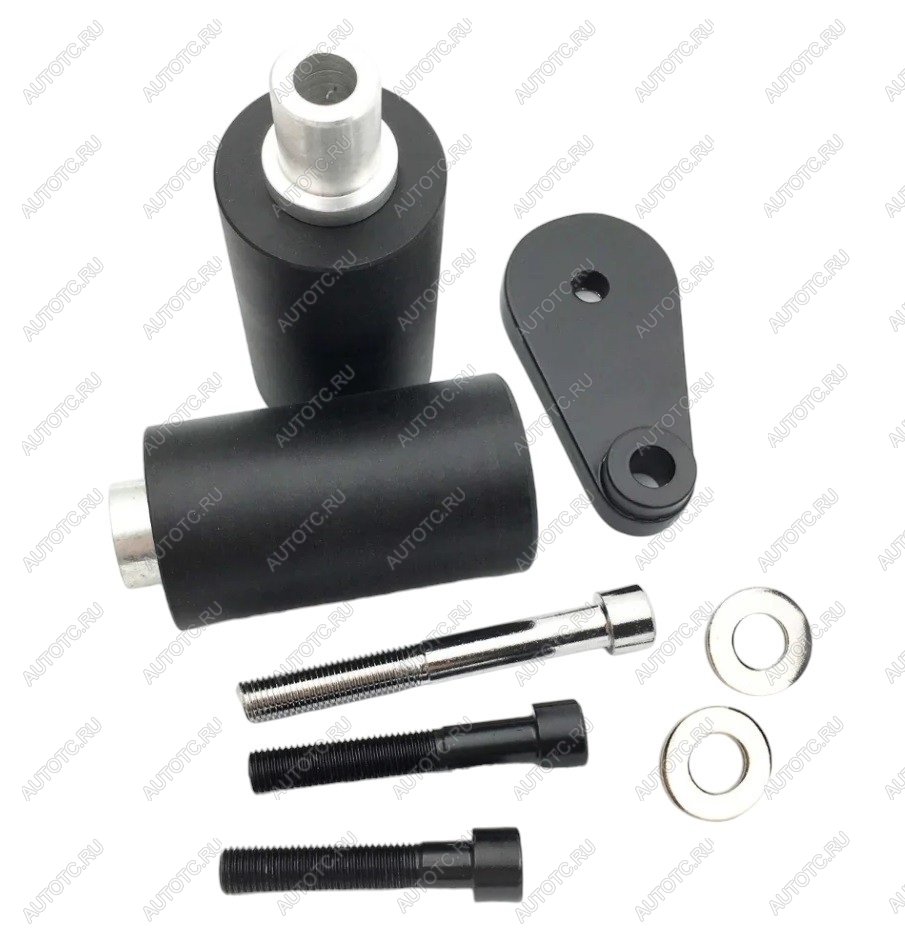 2 969 р. Слайдеры для мотоцикла Yamaha YZF-R6 03-05, R6S 06-08, на раму, без резки пластика  пм-00000765  с доставкой в г. Воронеж