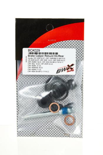 2 199 р. Ремкомплект тормозного суппорта зад BWX Honda CRF250R 04-23, CRF450R 02-23, CRF450RX (18-3029)  bck029  с доставкой в г. Воронеж. Увеличить фотографию 2