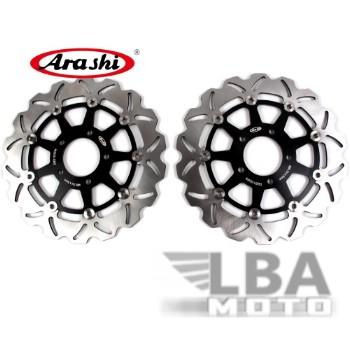 Тормозные диски передние для мотоцикла (2шт.) для Suzuki GSXR600 04-05, GSX-R1000 03-04  пм-00001057