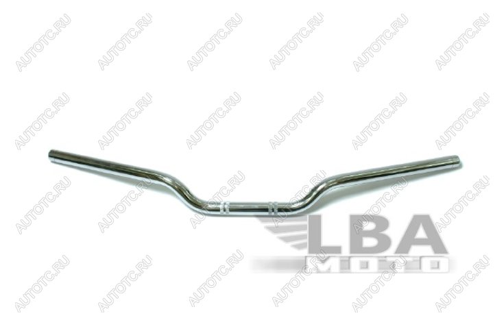 2 099 р. Руль для мотоцикла Honda CB400, стандартный, серебристый, без перемычки.  пм-00001488  с доставкой в г. Воронеж