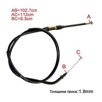 729 р. Тросик сцепления AHL Yamaha TT-R250 93-06  пм-00030734  с доставкой в г. Воронеж. Увеличить фотографию 5
