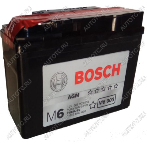 999 р. Аккумулятор для мотоцикла Bosch YTR4A-BS  пм-00021362  с доставкой в г. Воронеж