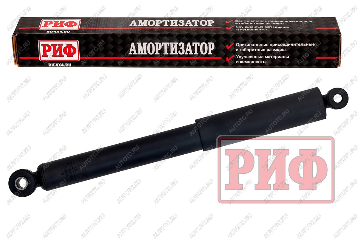 5 559 р. Амортизатор РИФ задний Mitsubishi Pajero Sport I 98-09 штатный  sag352sl  с доставкой в г. Воронеж
