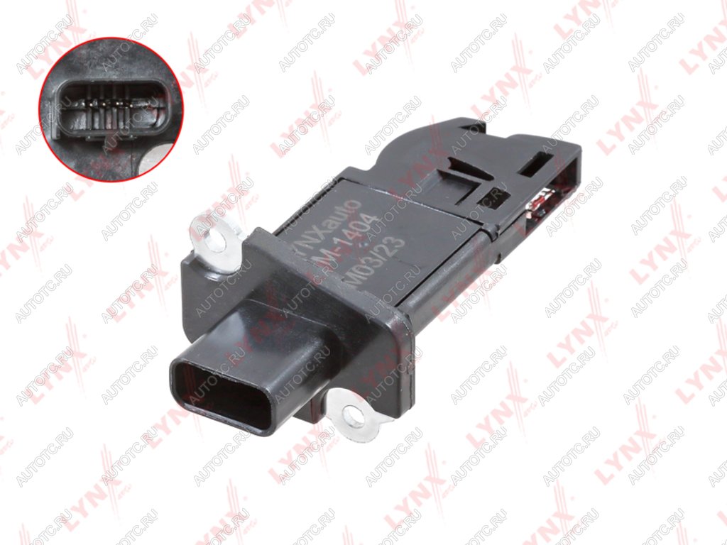 4 699 р. Датчик массового расхода воздуха FORD Ecosport (13-),Fiesta (08-),Mondeo (07-) LYNX LYNX dm1404  с доставкой в г. Воронеж
