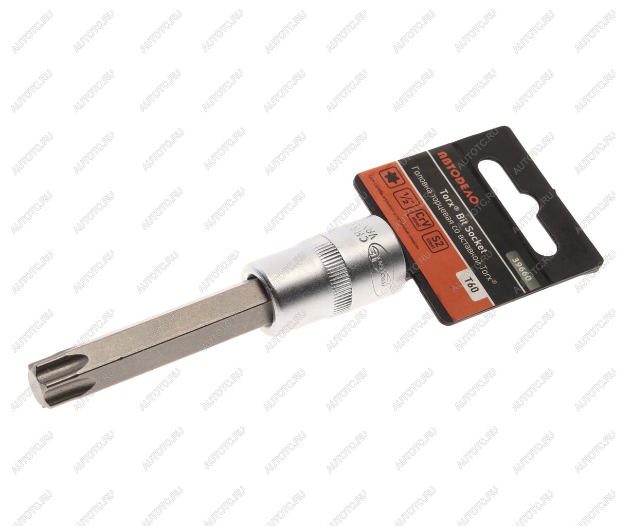 232 р. Бита-головка 12 TORX T60х100мм АВТОДЕЛО АВТОДЕЛО 39660  с доставкой в г. Воронеж