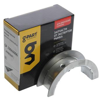Вкладыш ГАЗ,ПАЗ дв.CUMMINS ISF 3.8 коренной упорный d=0.00 G-PART (ОАО ГАЗ) G-PART gp.10060006