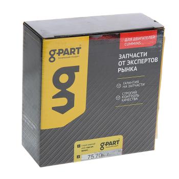 136 р. Вкладыш ГАЗ,ПАЗ дв.CUMMINS ISF 3.8 шатунный нижний d=0.00 G-PART (ОАО ГАЗ) G-PART gp.10050101  с доставкой в г. Воронеж. Увеличить фотографию 3