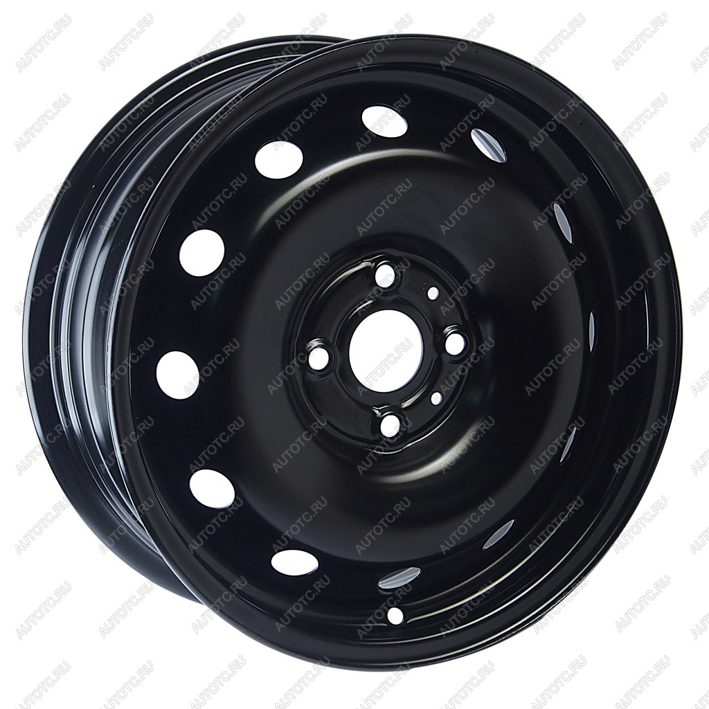 3 099 р. Диск колесный HYUNDAI Solaris KIA Rio (11-) R15 черный ASTERRO magnetto 15003 4х100 et46 d-54,1  с доставкой в г. Воронеж