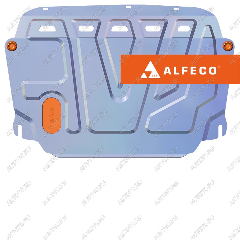 10 199 р. Защита картера и кпп V-all ALFECO KIA Cerato 2 TD седан (2008-2013) (алюминий 4 мм)  с доставкой в г. Воронеж