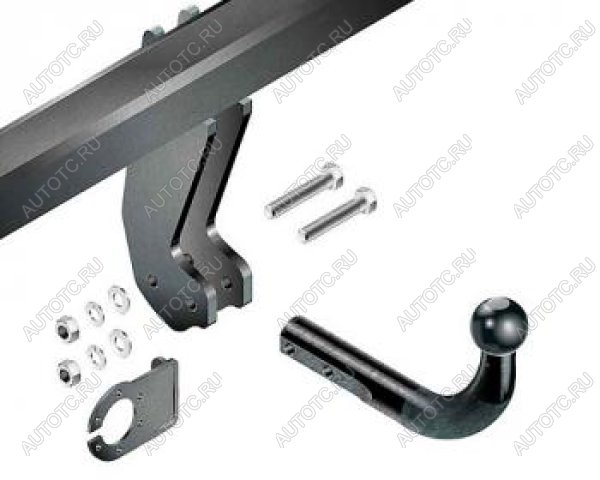11 999 р. Фаркоп (крепление шара на двух болтах) Oris (Bosal) Nissan Qashqai 1 J10 рестайлинг (2010-2013) (стальной, шар A (F20))  с доставкой в г. Воронеж