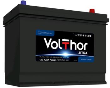 Аккумулятор VOLTHOR EFB 70Ач обратная полярность VOLTHOR 6ст70(0) 57029 d26
