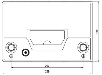 13 549 р. Аккумулятор VOLTHOR EFB 70Ач обратная полярность VOLTHOR 6ст70(0) 57029 d26  с доставкой в г. Воронеж. Увеличить фотографию 4