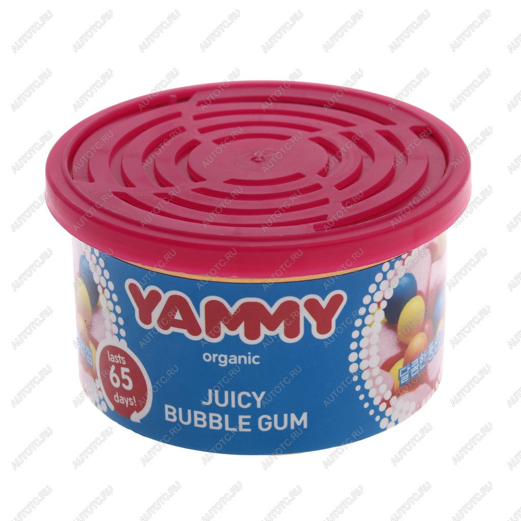 369 р. Ароматизатор на панель приборов (bubble gum) 55г Organic YAMMY YAMMY d020 YAMMY d020  с доставкой в г. Воронеж