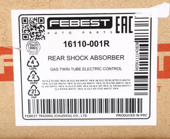 26 899 р. Амортизатор MERCEDES ML (W166) задний левый/правый FEBEST FEBEST 16110-001r FEBEST 16110-001r  с доставкой в г. Воронеж. Увеличить фотографию 4
