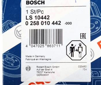 6 949 р. Датчик кислорода PORSCHE Cayenne (10-) (4.8) BOSCH BOSCH 0258010442 BOSCH 0258010442  с доставкой в г. Воронеж. Увеличить фотографию 4