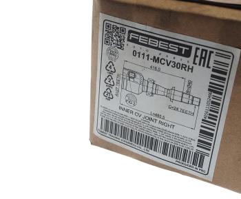 11 449 р. ШРУС внутренний TOYOTA Camry (11-) правый FEBEST FEBEST 0111-mcv30rh FEBEST 0111-mcv30rh  с доставкой в г. Воронеж. Увеличить фотографию 4