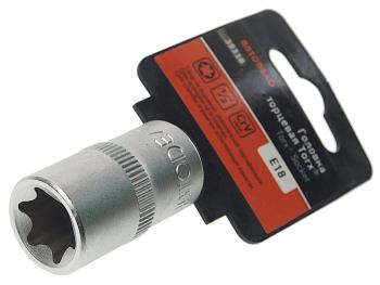 148 р. Головка торцевая 1/2 TORX E18 АВТОДЕЛО АВТОДЕЛО 39318 АВТОДЕЛО 39318  с доставкой в г. Воронеж. Увеличить фотографию 2
