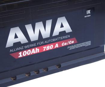 12 599 р. Аккумулятор AWA PRO 100Ач AWA 6ст100(1)  с доставкой в г. Воронеж. Увеличить фотографию 3