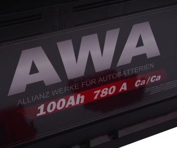 14 249 р. Аккумулятор AWA PRO 100Ач обратная полярность AWA 6ст100(0)  с доставкой в г. Воронеж. Увеличить фотографию 3