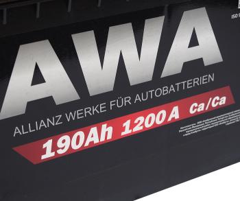 20 499 р. Аккумулятор AWA PRO 190Ач AWA 6ст190(4)  с доставкой в г. Воронеж. Увеличить фотографию 2