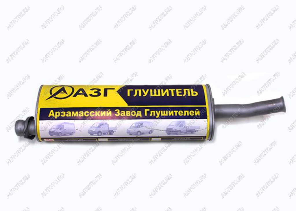 5 399 р. Глушитель ГАЗ-2217,27527 дв.Крайслер,УМЗ-4216 ЕВРО-3 АЗГ АЗГ 27527-1201008  с доставкой в г. Воронеж