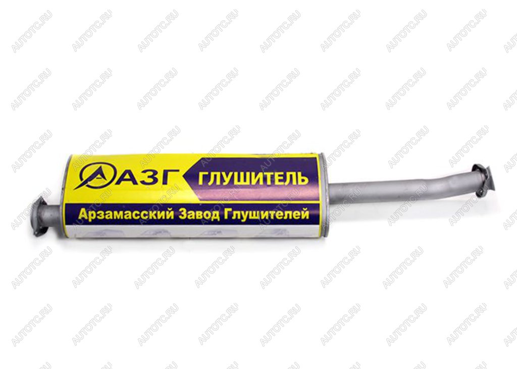 5 349 р. Глушитель ГАЗ-3302,3221 дв.CUMMINS 2.8,УМЗ-4216 ЕВРО-4 выход боковой усиленный АЗГ АЗГ 3221-1201008-50  с доставкой в г. Воронеж