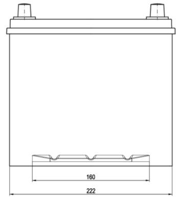 13 349 р. Аккумулятор VOLTHOR Ultra 65Ач обратная полярность VOLTHOR 6ст65(0) 56568 d23  с доставкой в г. Воронеж. Увеличить фотографию 2
