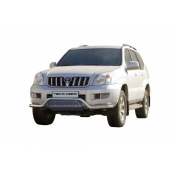Передок «Волна» с доп. защитой двигат., 63.5  Toyota LAND CRUISER PRADO 120 ОКРАШ.  0641 к