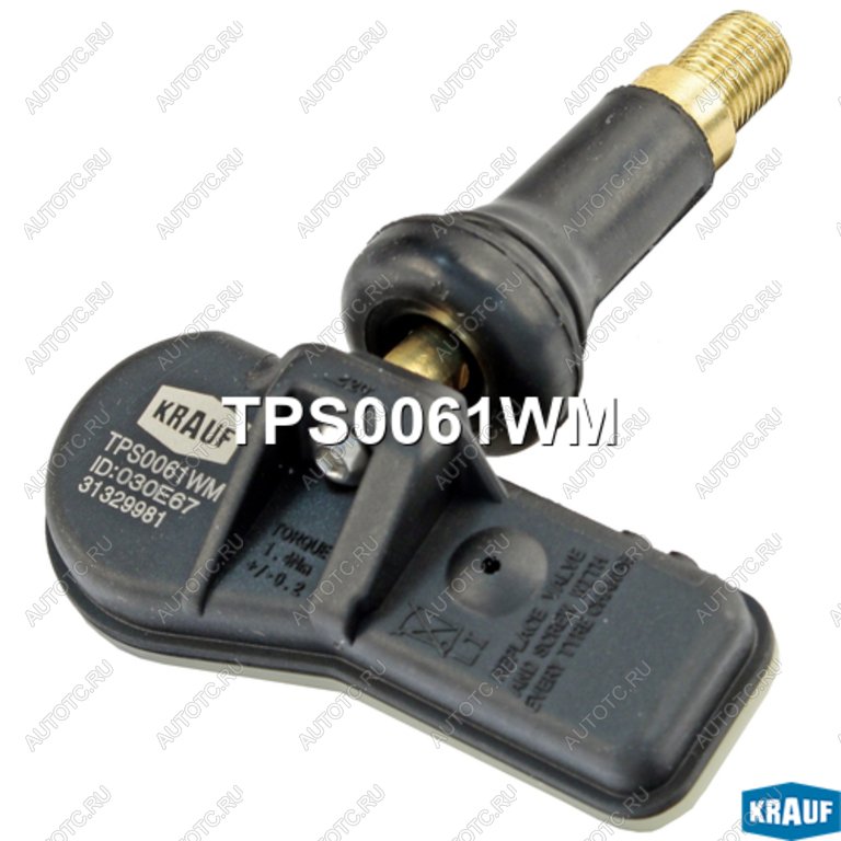 1 399 р. Датчик давления в шине KIA Stinger KRAUF KRAUF tps0061wm  с доставкой в г. Воронеж