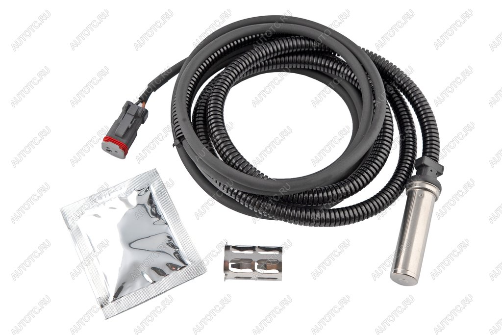4 799 р. Датчик АБС SCANIA задний прямой L=3490мм (смазка и втулка) TE PARTS TE PARTS 10329872  с доставкой в г. Воронеж