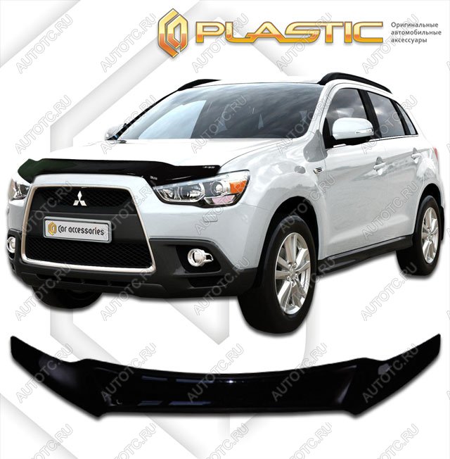 1 999 р. Дефлектор капотаClassic черныйMitsubishiASX 2010–н.в.  2010010105204  с доставкой в г. Воронеж