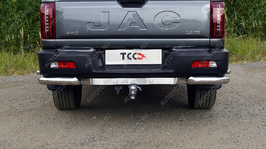 28 699 р. Фаркоп (надпись JAC T9, шар E)  автомобиля  ТСС Тюнинг JAC T9 4WD 2024  tcu00428  с доставкой в г. Воронеж