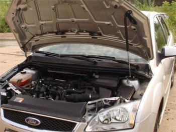 Упор капота ТехноМастер Ford Focus 2 хэтчбэк 5 дв. дорестайлинг (2004-2008)