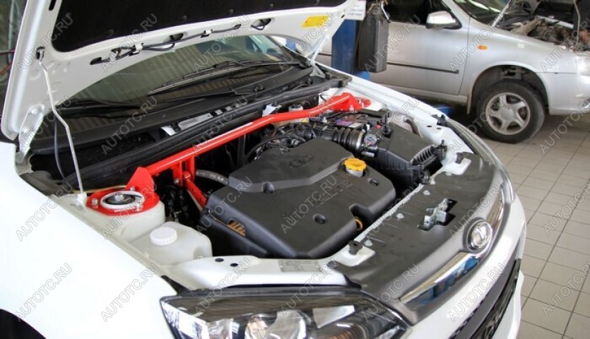 3 699 р. Растяжка передних стоек 1118-2190 Гранта, Калина2, Datsun (16кл. с опорой 300-й) Автопродукт Autoproduct 688247301  с доставкой в г. Воронеж