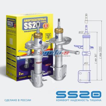 Стойки передние 2170 Приора SS20 (спорт) SS20 688248094