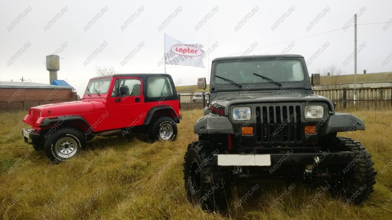 20 999 р. Расширители арок Jeep Wrangler LAPTER (YJ) LAPTER 688249246  с доставкой в г. Воронеж