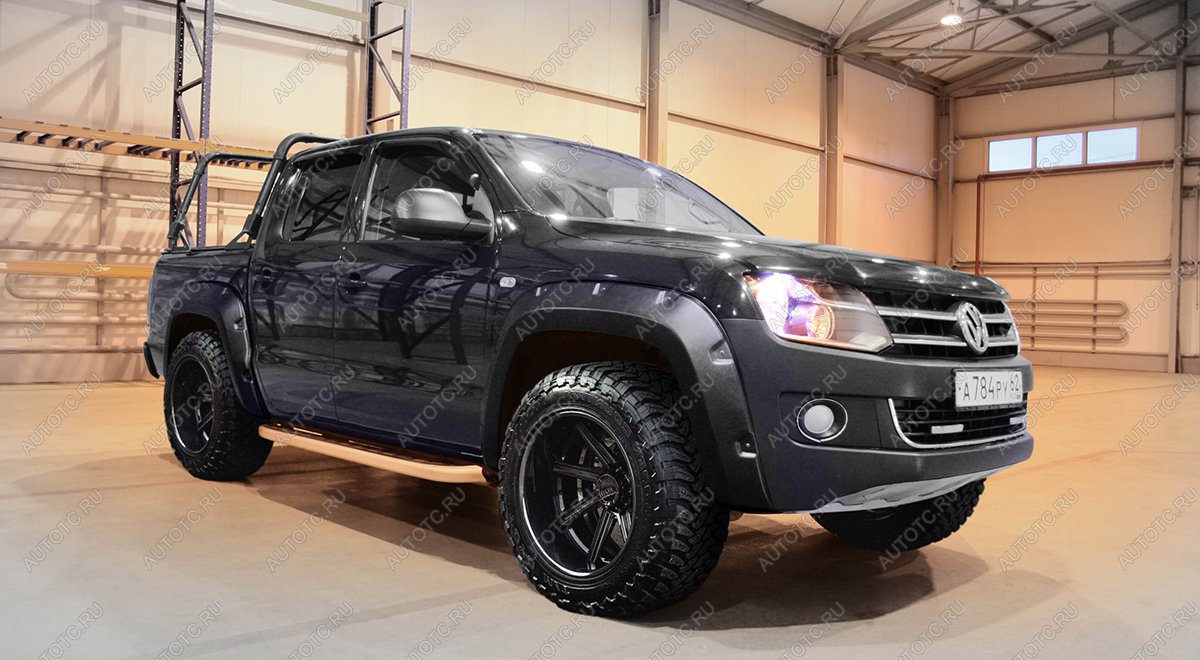 13 399 р. Расширители арок Volkswagen Amarok LAPTER (ABS, под покраску) LAPTER 688249257  с доставкой в г. Воронеж