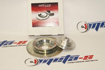 Шкивы коленвала и генератора 21124-21126 BOSCH (клиновидный ремень) Pro.Car 688249673