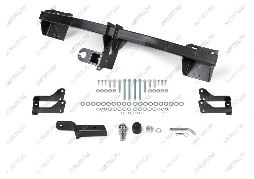 9 549 р. Фаркоп (съемное крепление шара под американский квадрат) Atlas  Mitsubishi Outlander  GF (2012-2022) дорестайлинг, 1-ый рестайлинг, 2-ой рестайлинг, 3-ий рестайлинг (стальной с порошковым покрытием, шар Е)  с доставкой в г. Воронеж