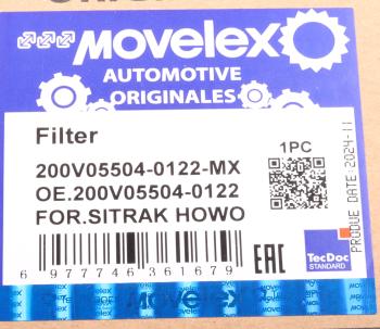 1 449 р. Фильтр масляный SITRAK HOWO дв.MC11,MC13 MOVELEX MOVELEX 200v055040122-mx  с доставкой в г. Воронеж. Увеличить фотографию 9