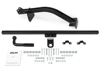 Фаркоп (крепление шара на двух болтах) Atlas Лада нива 4х4 2131 Урбан 3 дв. дорестайлинг (2014-2019) ()
