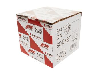 2 879 р. Головка торцевая 34 55мм 12-ти гранная L=76мм JTC JTC TOOLS CO., LTD jtc-65355  с доставкой в г. Воронеж. Увеличить фотографию 3