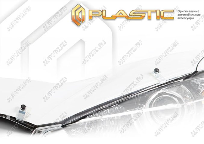 2 199 р. Дефлектор капота Classic прозрачный CA Plastic на Changan Alsvin III поколение, седан, рынок РФ 2018 - н.в.  с доставкой в г. Воронеж